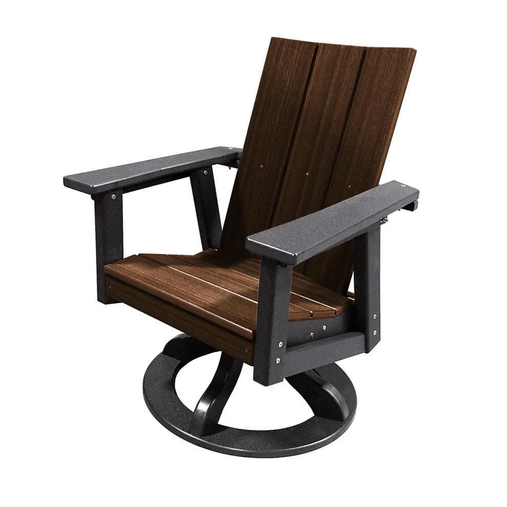 Perfect Choice Furniture Recycled Plastic Stanton Swivel Rocking Dining Arm Chair - LEAD TIME TO SHIP 4 WEEKS OR LESS