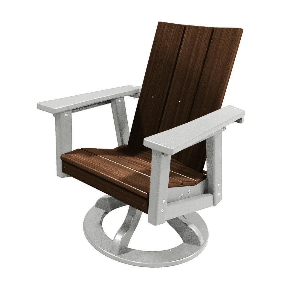 Perfect Choice Furniture Recycled Plastic Stanton Swivel Rocking Dining Arm Chair - LEAD TIME TO SHIP 4 WEEKS OR LESS