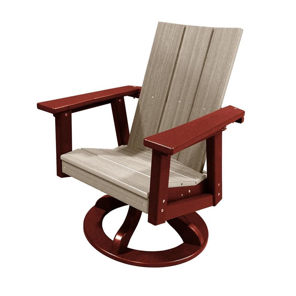 Perfect Choice Furniture Recycled Plastic Stanton Swivel Rocking Dining Arm Chair - LEAD TIME TO SHIP 4 WEEKS OR LESS