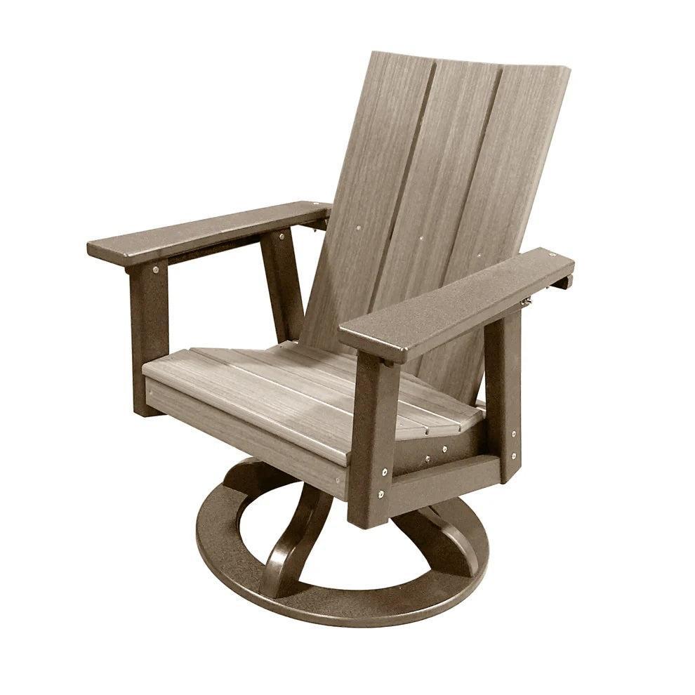 Perfect Choice Furniture Recycled Plastic Stanton Swivel Rocking Dining Arm Chair - LEAD TIME TO SHIP 4 WEEKS OR LESS