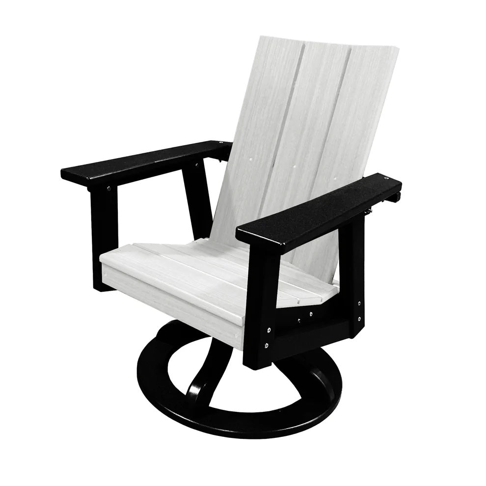 Perfect Choice Furniture Recycled Plastic Stanton Swivel Rocking Dining Arm Chair - LEAD TIME TO SHIP 4 WEEKS OR LESS