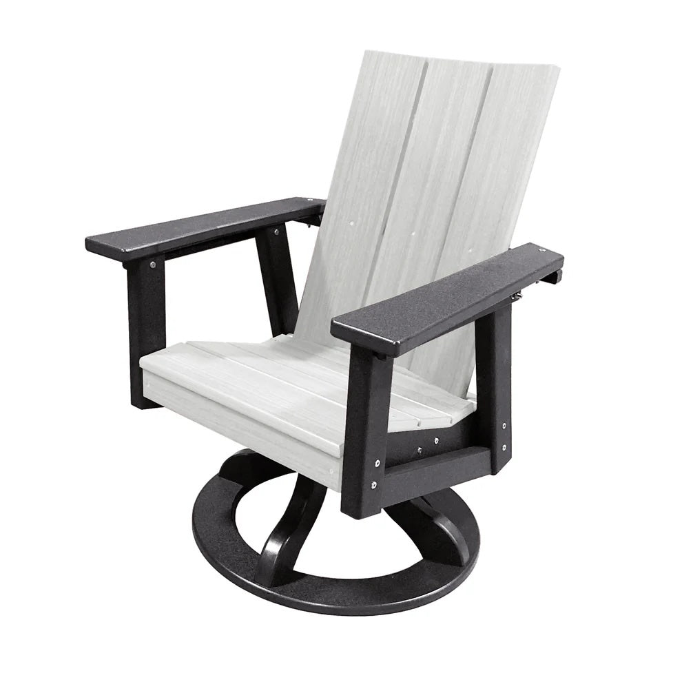 Perfect Choice Furniture Recycled Plastic Stanton Swivel Rocking Dining Arm Chair - LEAD TIME TO SHIP 4 WEEKS OR LESS