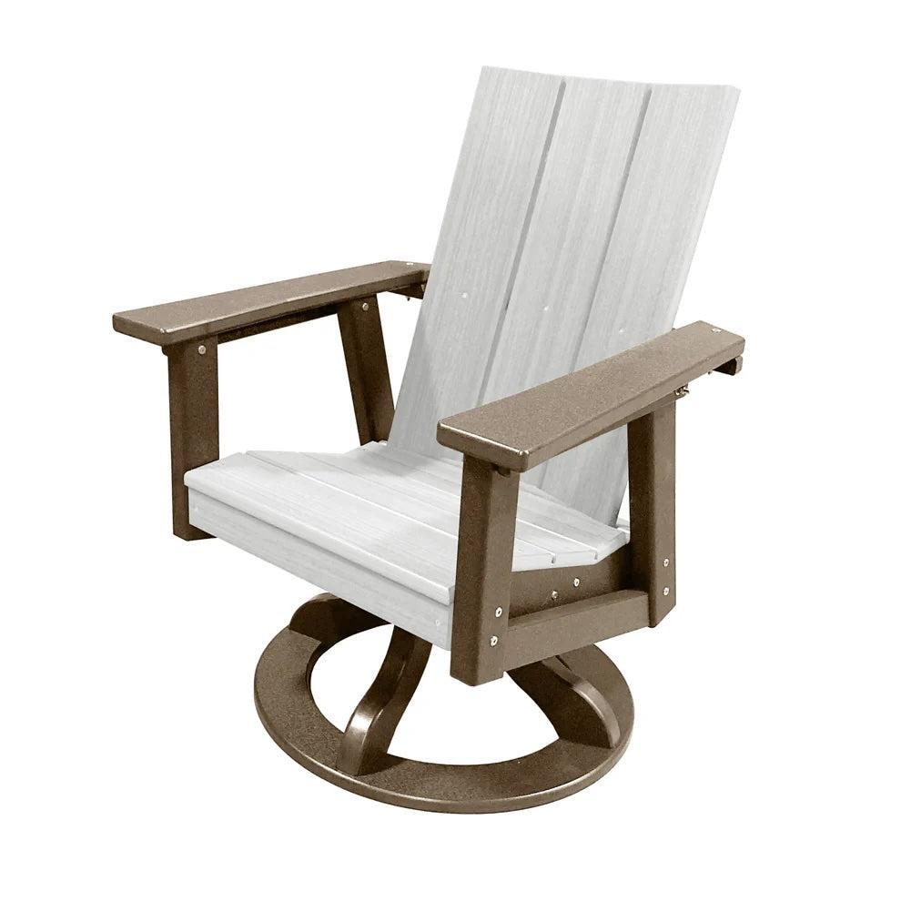 Perfect Choice Furniture Recycled Plastic Stanton Swivel Rocking Dining Arm Chair - LEAD TIME TO SHIP 4 WEEKS OR LESS