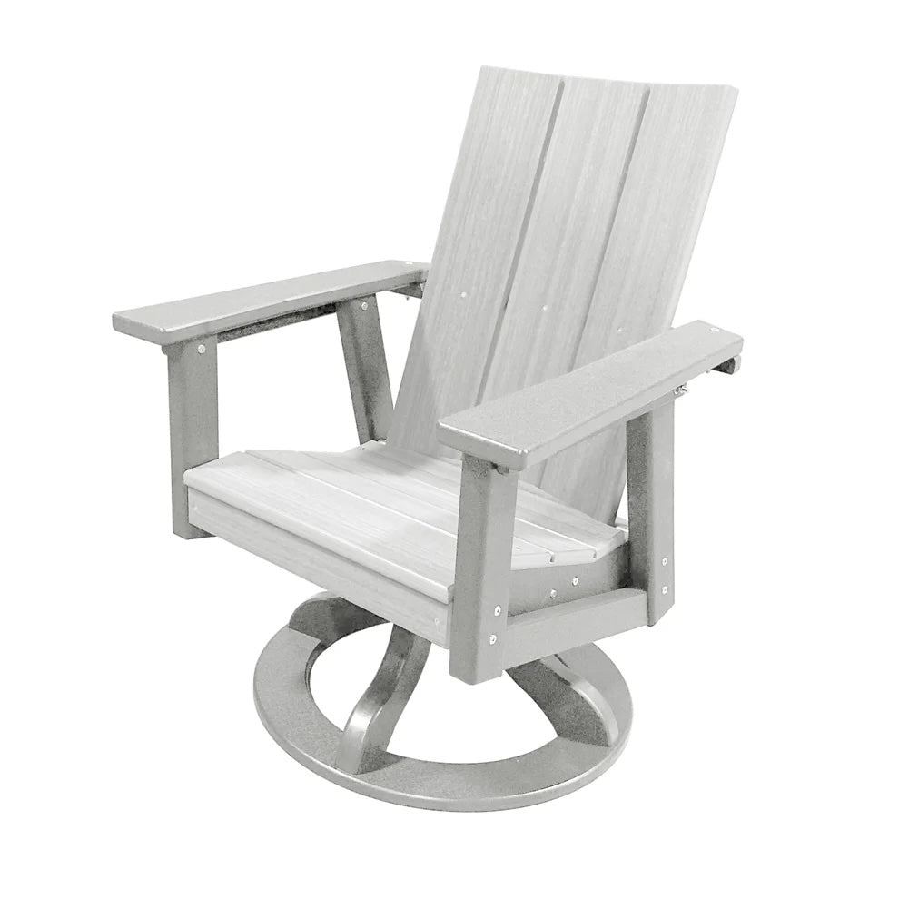 Perfect Choice Furniture Recycled Plastic Stanton Swivel Rocking Dining Arm Chair - LEAD TIME TO SHIP 4 WEEKS OR LESS