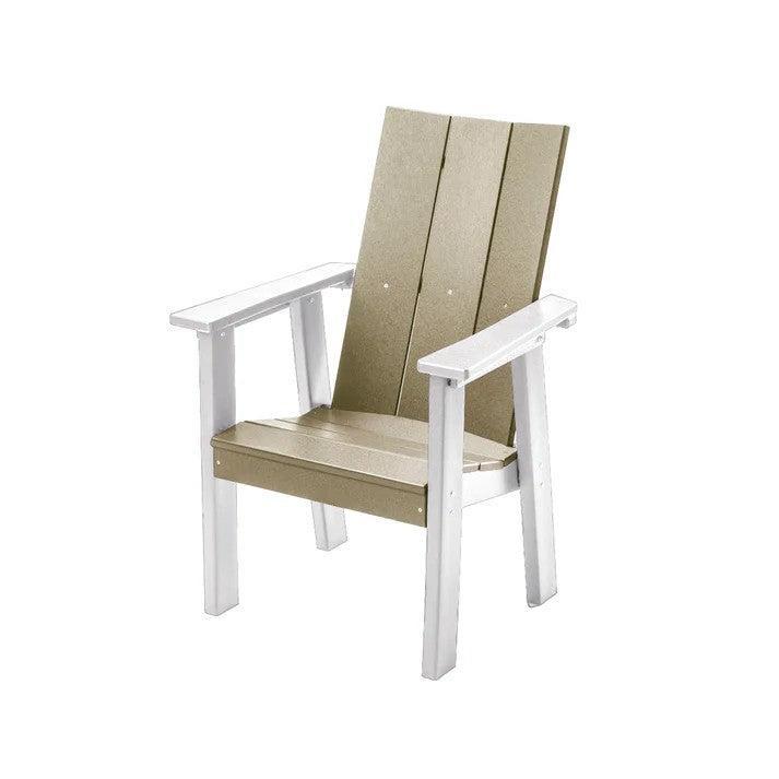 Perfect Choice Furniture Recycled Plastic Stanton Upright Adirondack Chair with Elevated Seat Height - LEAD TIME TO SHIP 4 WEEKS OR LESS