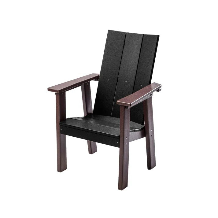 Perfect Choice Furniture Recycled Plastic Stanton Upright Adirondack Chair with Elevated Seat Height - LEAD TIME TO SHIP 4 WEEKS OR LESS