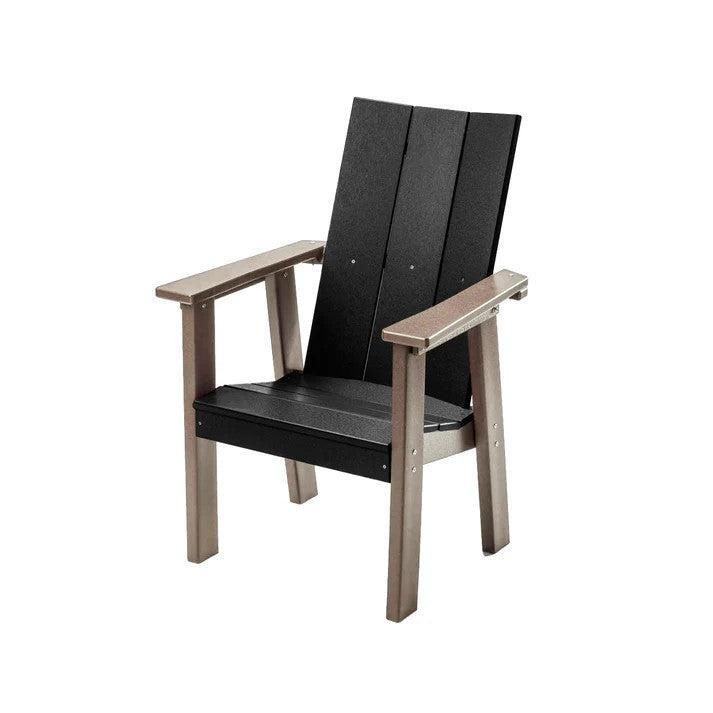 Perfect Choice Furniture Recycled Plastic Stanton Upright Adirondack Chair with Elevated Seat Height - LEAD TIME TO SHIP 4 WEEKS OR LESS