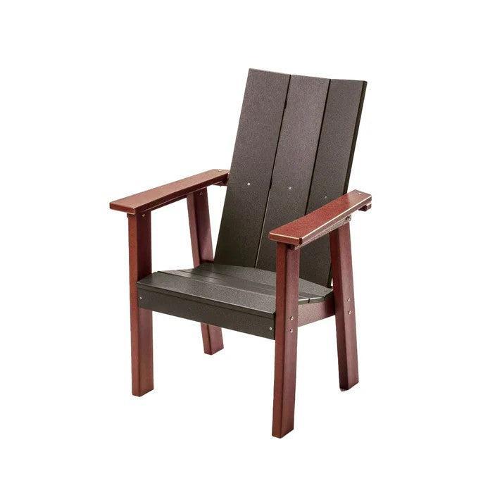 Perfect Choice Furniture Recycled Plastic Stanton Upright Adirondack Chair with Elevated Seat Height - LEAD TIME TO SHIP 4 WEEKS OR LESS