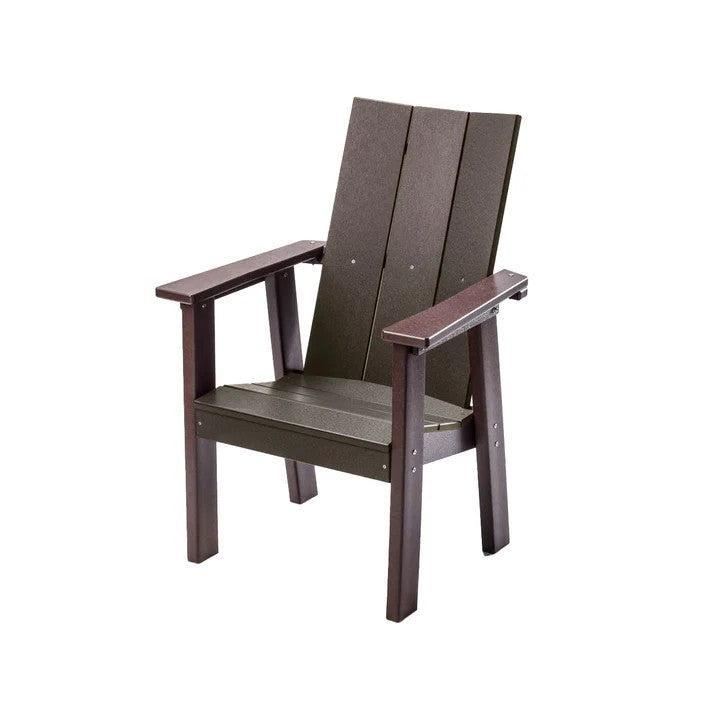 Perfect Choice Furniture Recycled Plastic Stanton Upright Adirondack Chair with Elevated Seat Height - LEAD TIME TO SHIP 4 WEEKS OR LESS
