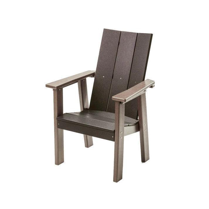 Perfect Choice Furniture Recycled Plastic Stanton Upright Adirondack Chair with Elevated Seat Height - LEAD TIME TO SHIP 4 WEEKS OR LESS