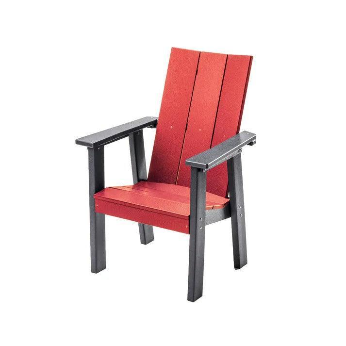 Perfect Choice Furniture Recycled Plastic Stanton Upright Adirondack Chair with Elevated Seat Height - LEAD TIME TO SHIP 4 WEEKS OR LESS
