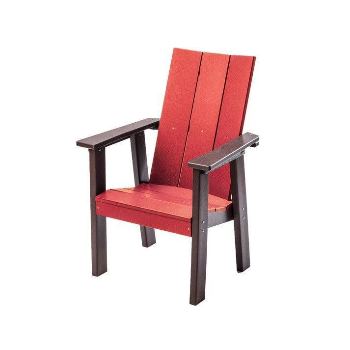 Perfect Choice Furniture Recycled Plastic Stanton Upright Adirondack Chair with Elevated Seat Height - LEAD TIME TO SHIP 4 WEEKS OR LESS
