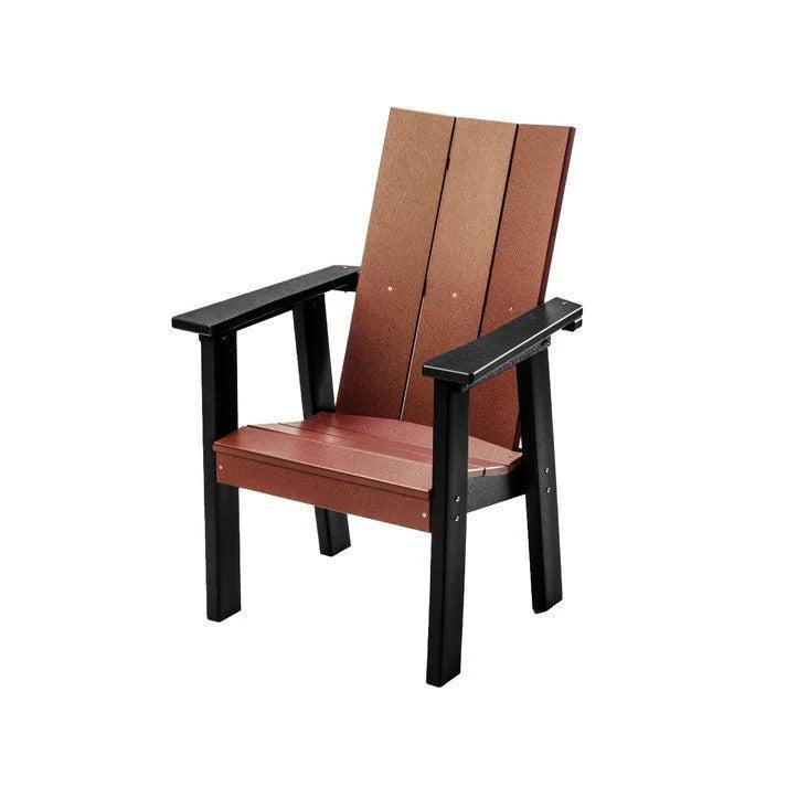 Perfect Choice Furniture Recycled Plastic Stanton Upright Adirondack Chair with Elevated Seat Height - LEAD TIME TO SHIP 4 WEEKS OR LESS