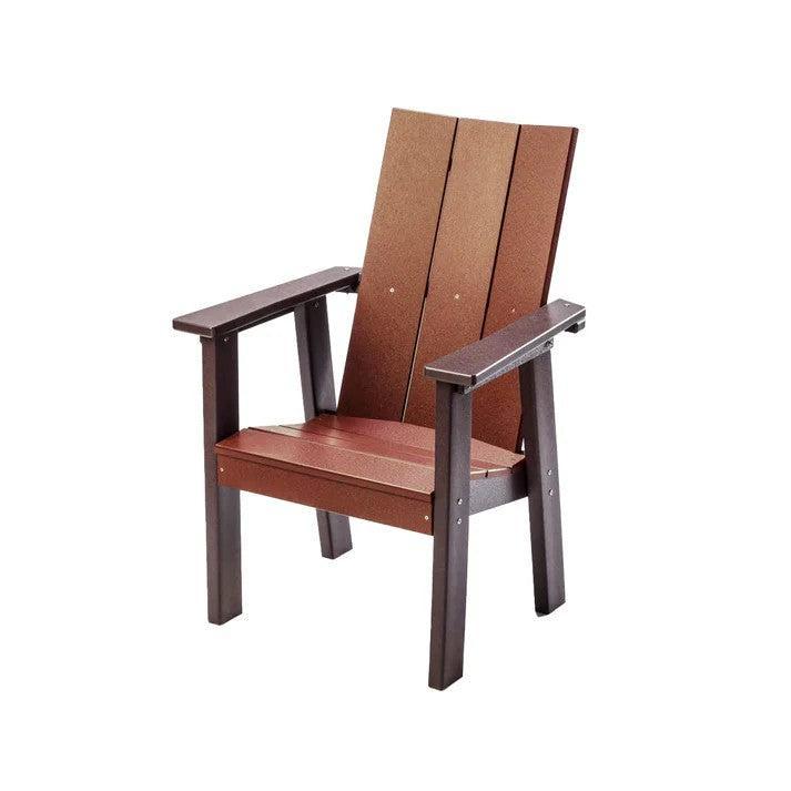 Perfect Choice Furniture Recycled Plastic Stanton Upright Adirondack Chair with Elevated Seat Height - LEAD TIME TO SHIP 4 WEEKS OR LESS