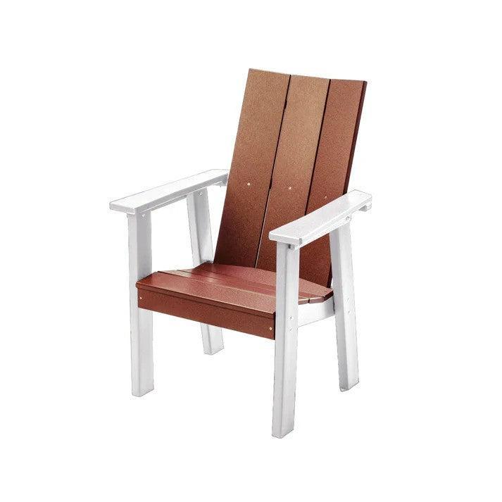 Perfect Choice Furniture Recycled Plastic Stanton Upright Adirondack Chair with Elevated Seat Height - LEAD TIME TO SHIP 4 WEEKS OR LESS