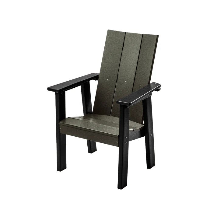 Perfect Choice Furniture Recycled Plastic Stanton Upright Adirondack Chair with Elevated Seat Height - LEAD TIME TO SHIP 4 WEEKS OR LESS