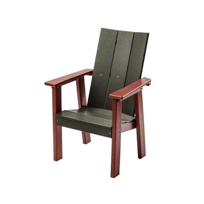Perfect Choice Furniture Recycled Plastic Stanton Upright Adirondack Chair with Elevated Seat Height - LEAD TIME TO SHIP 4 WEEKS OR LESS