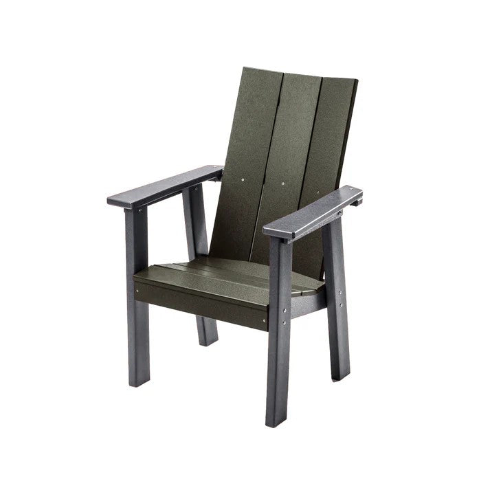 Perfect Choice Furniture Recycled Plastic Stanton Upright Adirondack Chair with Elevated Seat Height - LEAD TIME TO SHIP 4 WEEKS OR LESS