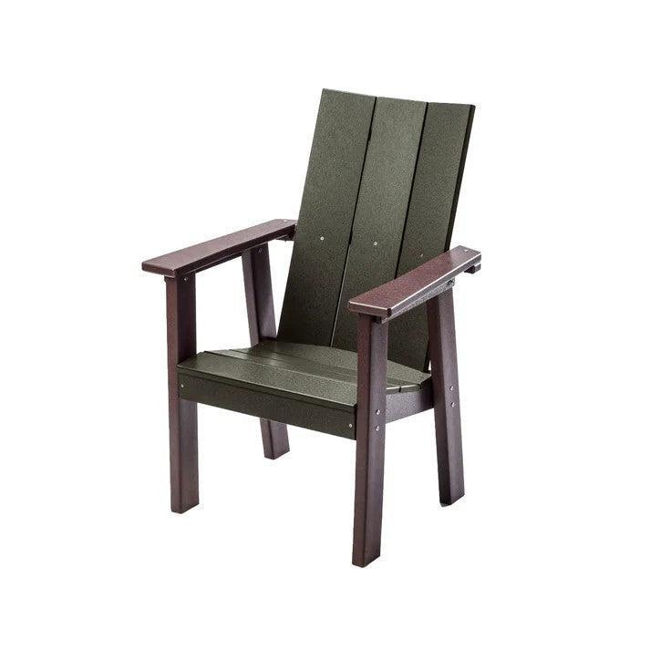 Perfect Choice Furniture Recycled Plastic Stanton Upright Adirondack Chair with Elevated Seat Height - LEAD TIME TO SHIP 4 WEEKS OR LESS