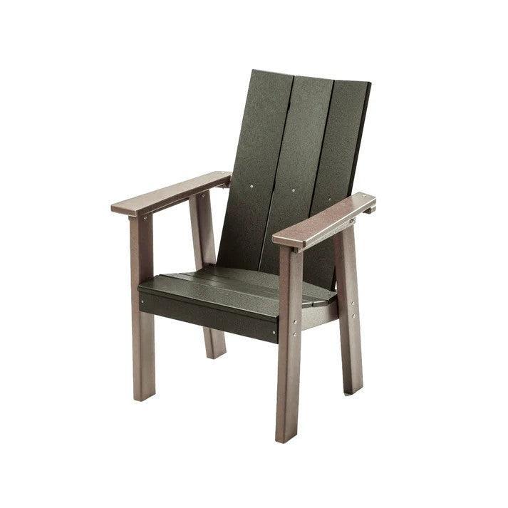 Perfect Choice Furniture Recycled Plastic Stanton Upright Adirondack Chair with Elevated Seat Height - LEAD TIME TO SHIP 4 WEEKS OR LESS