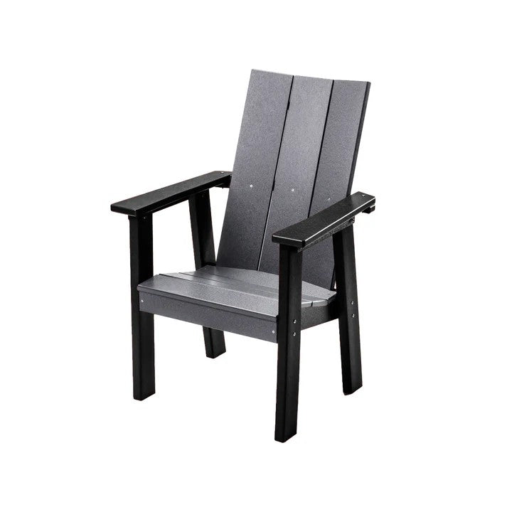 Perfect Choice Furniture Recycled Plastic Stanton Upright Adirondack Chair with Elevated Seat Height - LEAD TIME TO SHIP 4 WEEKS OR LESS
