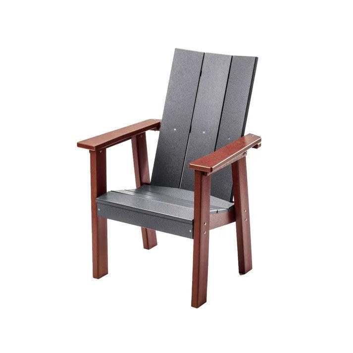 Perfect Choice Furniture Recycled Plastic Stanton Upright Adirondack Chair with Elevated Seat Height - LEAD TIME TO SHIP 4 WEEKS OR LESS