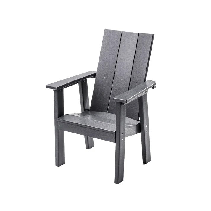 Perfect Choice Furniture Recycled Plastic Stanton Upright Adirondack Chair with Elevated Seat Height - LEAD TIME TO SHIP 4 WEEKS OR LESS