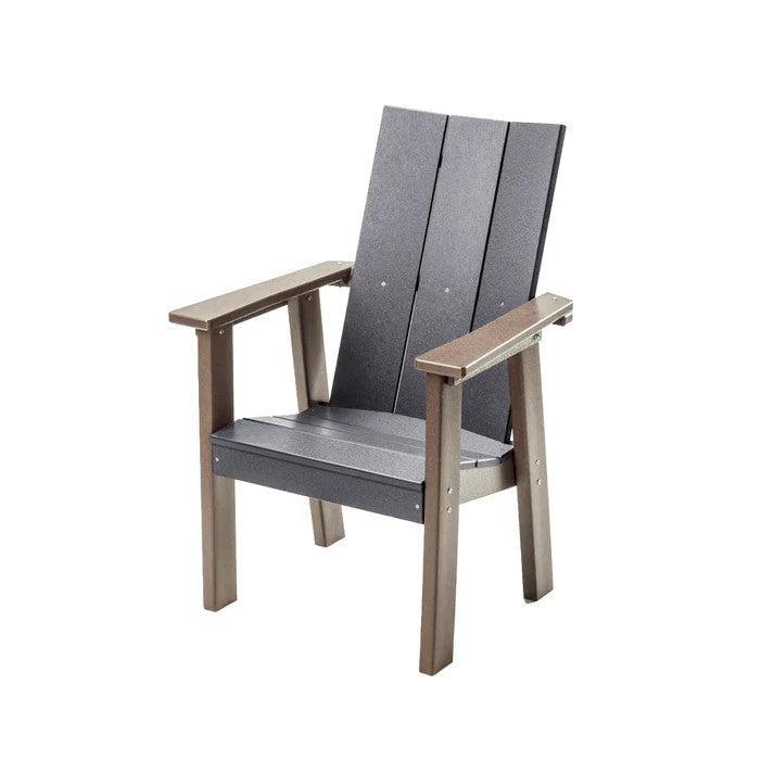 Perfect Choice Furniture Recycled Plastic Stanton Upright Adirondack Chair with Elevated Seat Height - LEAD TIME TO SHIP 4 WEEKS OR LESS