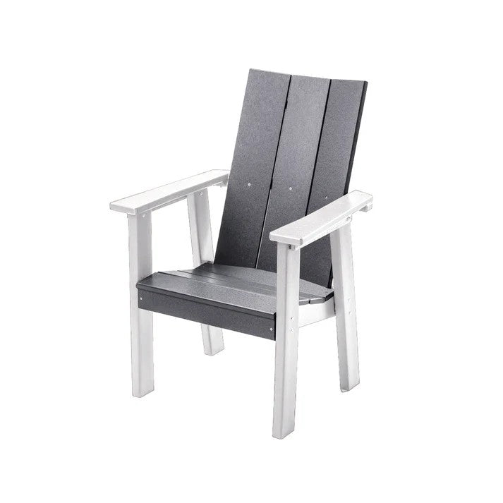 Perfect Choice Furniture Recycled Plastic Stanton Upright Adirondack Chair with Elevated Seat Height - LEAD TIME TO SHIP 4 WEEKS OR LESS