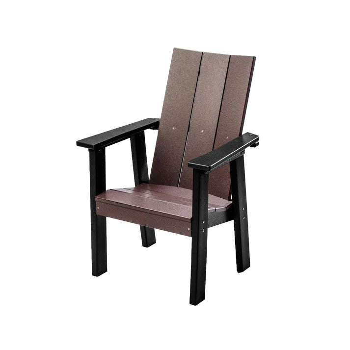 Perfect Choice Furniture Recycled Plastic Stanton Upright Adirondack Chair with Elevated Seat Height - LEAD TIME TO SHIP 4 WEEKS OR LESS