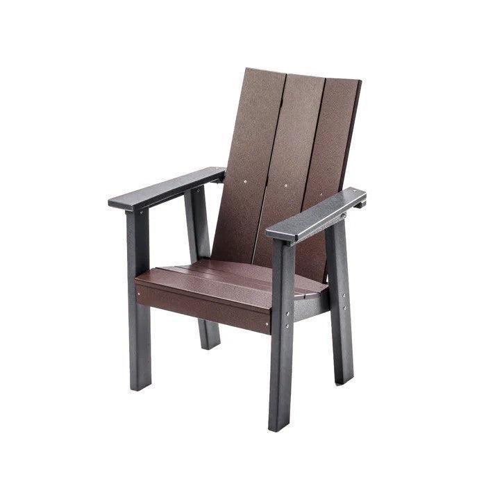 Perfect Choice Furniture Recycled Plastic Stanton Upright Adirondack Chair with Elevated Seat Height - LEAD TIME TO SHIP 4 WEEKS OR LESS