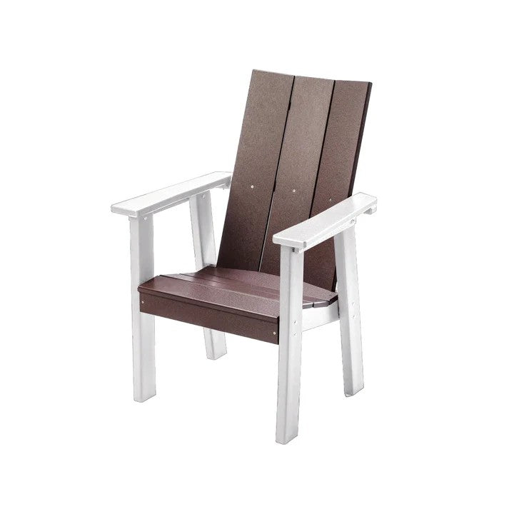 Perfect Choice Furniture Recycled Plastic Stanton Upright Adirondack Chair with Elevated Seat Height - LEAD TIME TO SHIP 4 WEEKS OR LESS