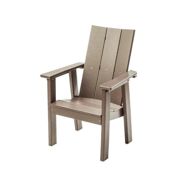 Perfect Choice Furniture Recycled Plastic Stanton Upright Adirondack Chair with Elevated Seat Height - LEAD TIME TO SHIP 4 WEEKS OR LESS
