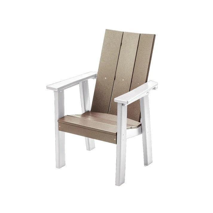 Perfect Choice Furniture Recycled Plastic Stanton Upright Adirondack Chair with Elevated Seat Height - LEAD TIME TO SHIP 4 WEEKS OR LESS