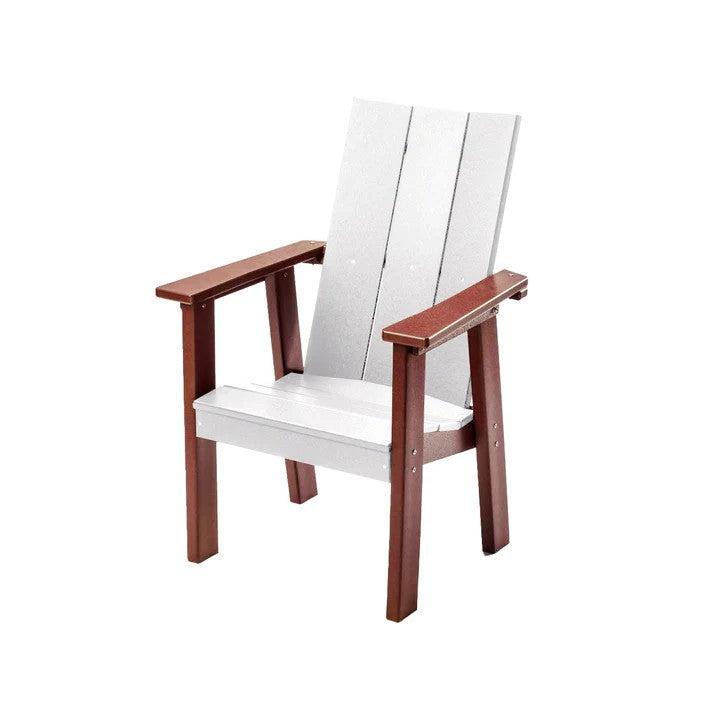 Perfect Choice Furniture Recycled Plastic Stanton Upright Adirondack Chair with Elevated Seat Height - LEAD TIME TO SHIP 4 WEEKS OR LESS