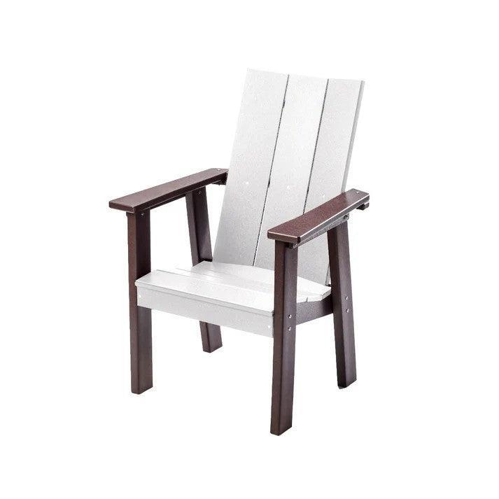 Perfect Choice Furniture Recycled Plastic Stanton Upright Adirondack Chair with Elevated Seat Height - LEAD TIME TO SHIP 4 WEEKS OR LESS