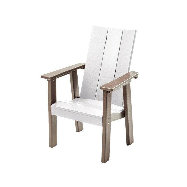 Perfect Choice Furniture Recycled Plastic Stanton Upright Adirondack Chair with Elevated Seat Height - LEAD TIME TO SHIP 4 WEEKS OR LESS