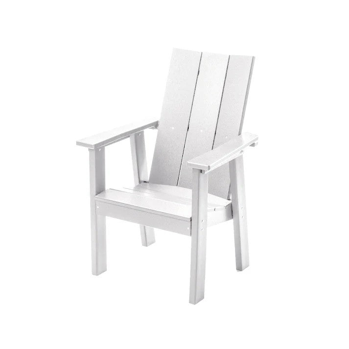 Perfect Choice Furniture Recycled Plastic Stanton Upright Adirondack Chair with Elevated Seat Height - LEAD TIME TO SHIP 4 WEEKS OR LESS