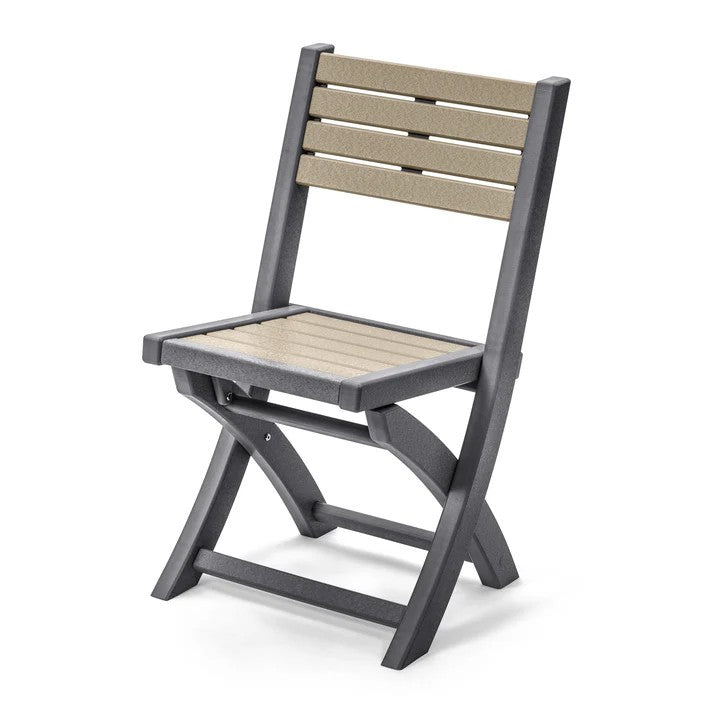 Perfect Choice Recycled Plastic Small Spaces Folding Chair - LEAD TIME TO SHIP 4 WEEKS OR LESS