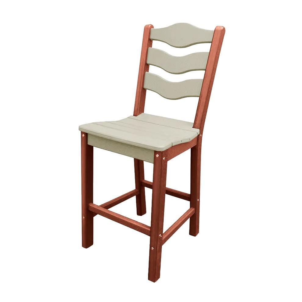 Perfect Choice Recycled Plastic Traditional Counter Height Standard Armless Chair (COUNTER HEIGHT) - LEAD TIME TO SHIP 4 WEEKS OR LESS