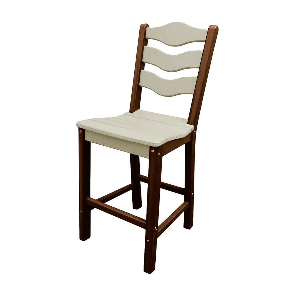 Perfect Choice Recycled Plastic Traditional Counter Height Standard Armless Chair (COUNTER HEIGHT) - LEAD TIME TO SHIP 4 WEEKS OR LESS