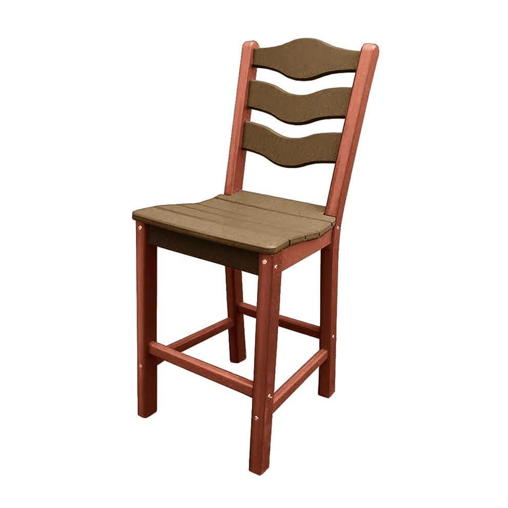 Perfect Choice Recycled Plastic Traditional Counter Height Standard Armless Chair (COUNTER HEIGHT) - LEAD TIME TO SHIP 4 WEEKS OR LESS