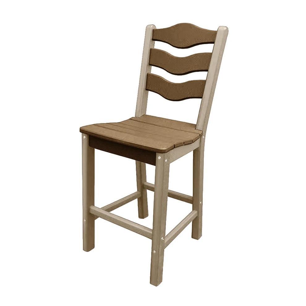 Perfect Choice Recycled Plastic Traditional Counter Height Standard Armless Chair (COUNTER HEIGHT) - LEAD TIME TO SHIP 4 WEEKS OR LESS