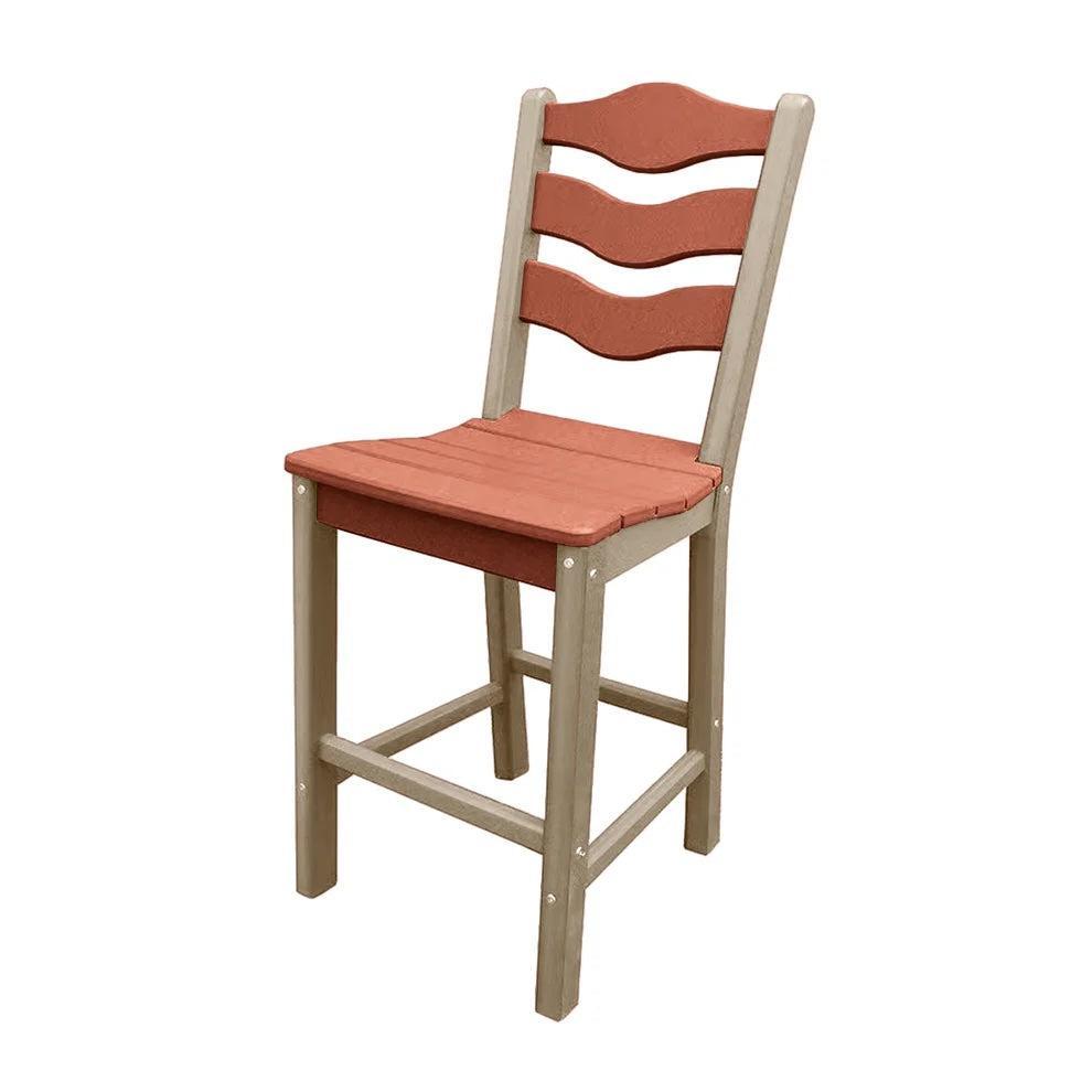 Perfect Choice Recycled Plastic Traditional Counter Height Standard Armless Chair (COUNTER HEIGHT) - LEAD TIME TO SHIP 4 WEEKS OR LESS