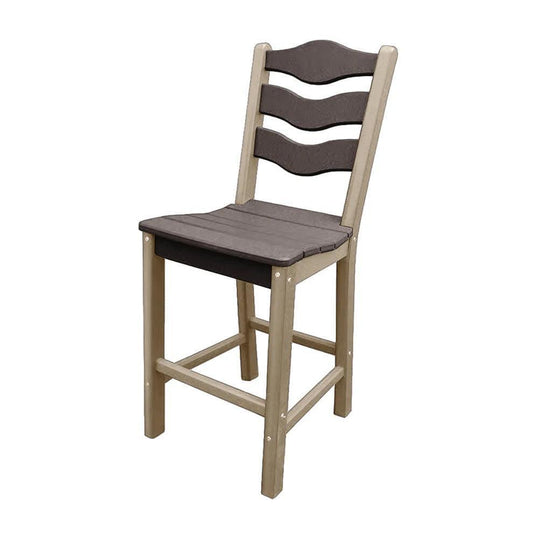 Perfect Choice Recycled Plastic Traditional Counter Height Standard Armless Chair (COUNTER HEIGHT) - LEAD TIME TO SHIP 4 WEEKS OR LESS