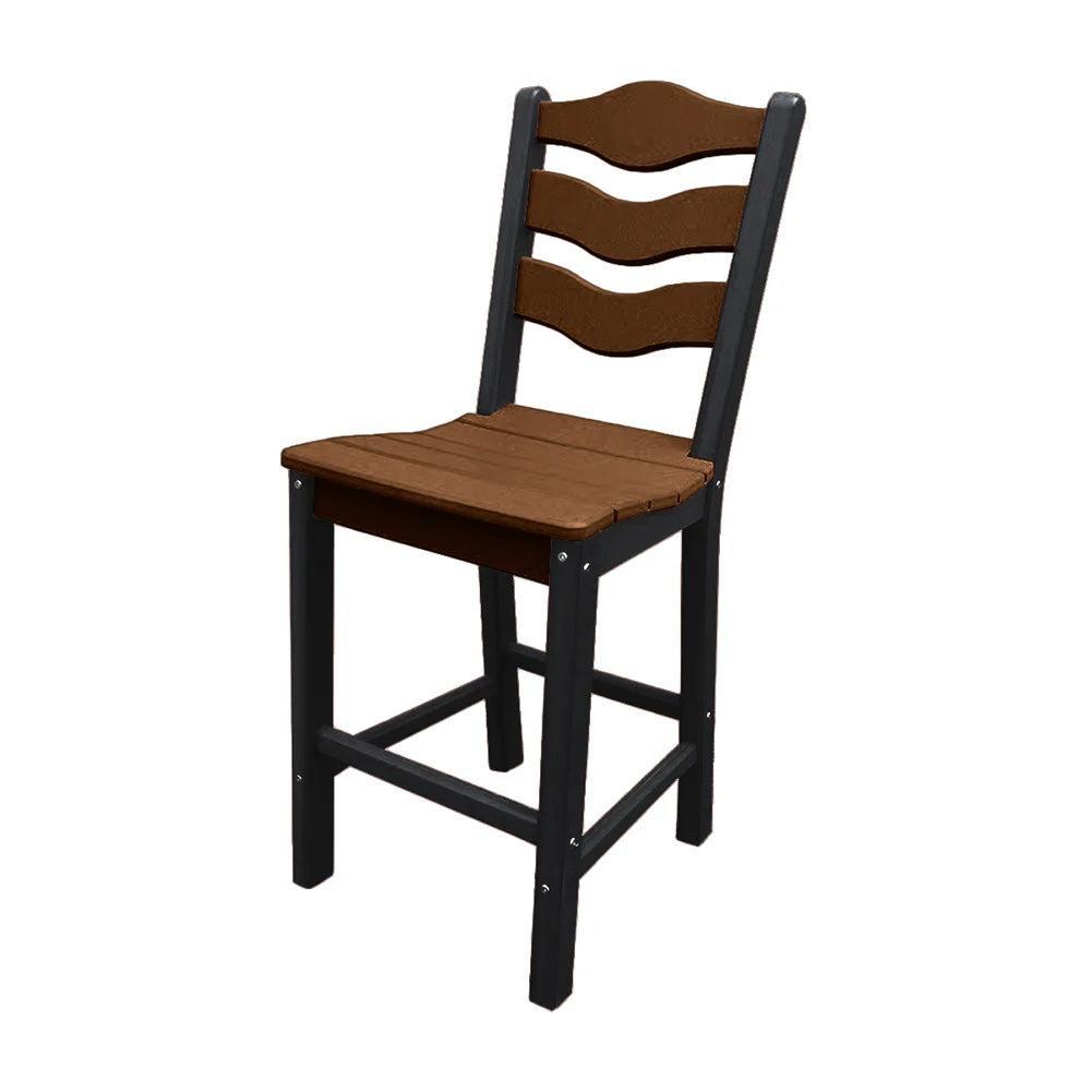 Perfect Choice Recycled Plastic Traditional Counter Height Standard Armless Chair (COUNTER HEIGHT) - LEAD TIME TO SHIP 4 WEEKS OR LESS