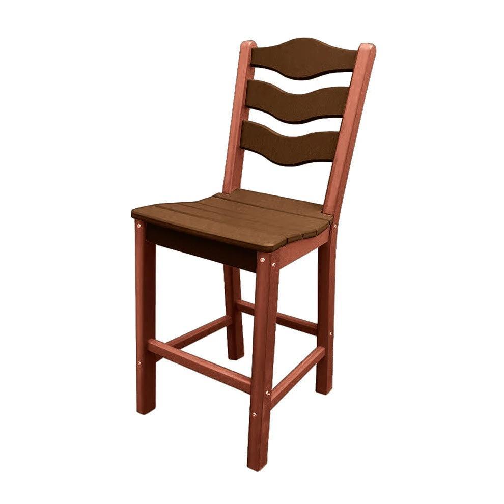 Perfect Choice Recycled Plastic Traditional Counter Height Standard Armless Chair (COUNTER HEIGHT) - LEAD TIME TO SHIP 4 WEEKS OR LESS