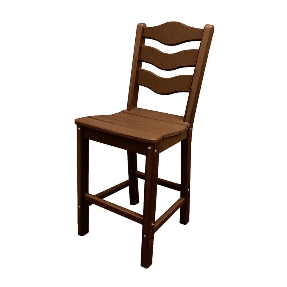 Perfect Choice Recycled Plastic Traditional Counter Height Standard Armless Chair (COUNTER HEIGHT) - LEAD TIME TO SHIP 4 WEEKS OR LESS
