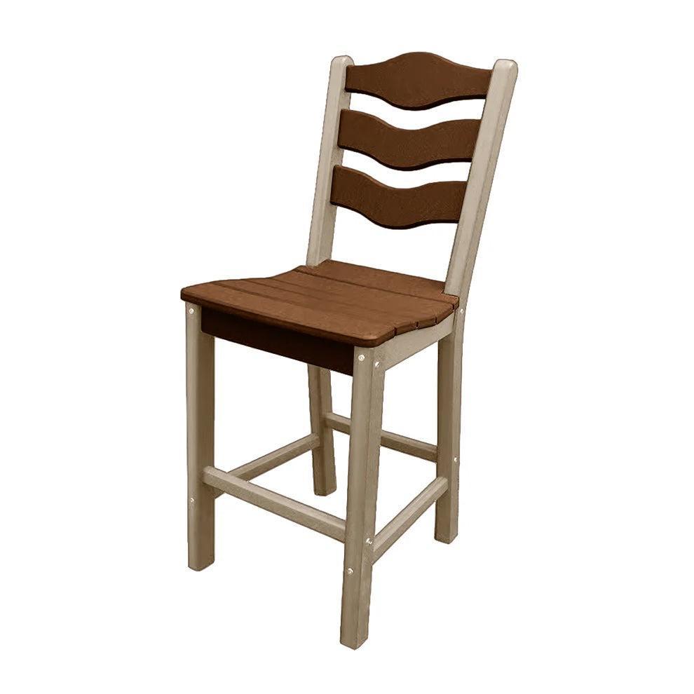 Perfect Choice Recycled Plastic Traditional Counter Height Standard Armless Chair (COUNTER HEIGHT) - LEAD TIME TO SHIP 4 WEEKS OR LESS