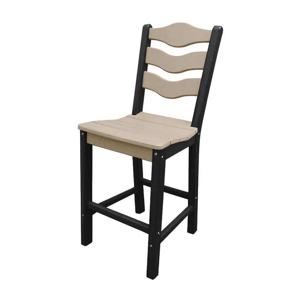 Perfect Choice Recycled Plastic Traditional Counter Height Standard Armless Chair (COUNTER HEIGHT) - LEAD TIME TO SHIP 4 WEEKS OR LESS